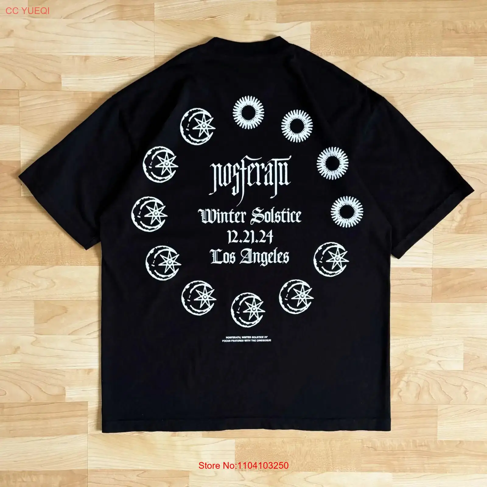 Vintage Fashion Pop Up - تي شيرت نوسفراوتو Winter Solstice LA