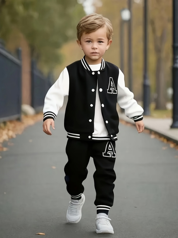 Varsity Jacket Wool - طقم مكون من قطعتين من سترة