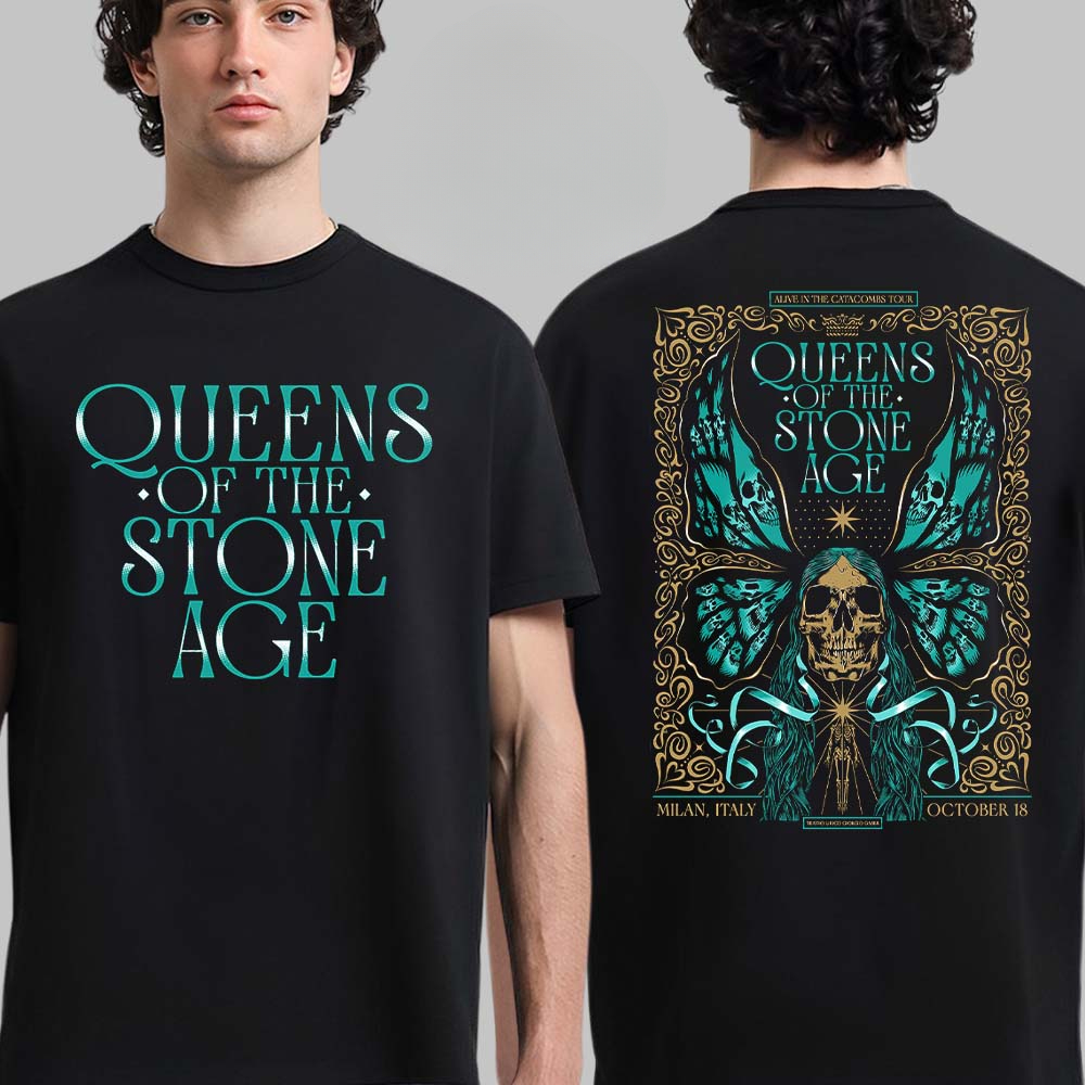 Vintage Fashion Queen - أفضل قميص قطني من فرقة Queen