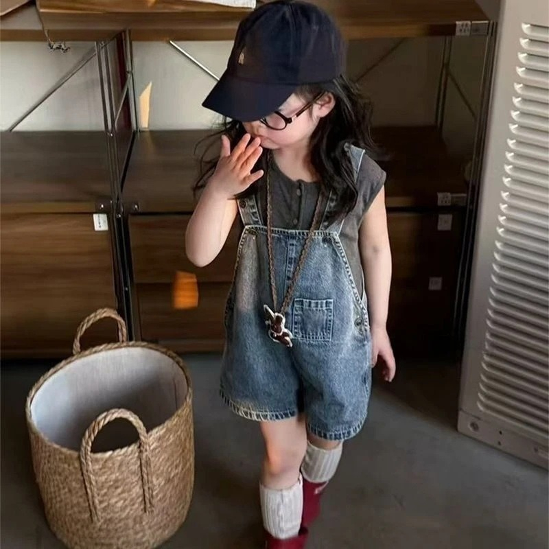 Vintage Fashion Influencer - طقم بناتي صيفي الأكثر مبيعًا للمؤثرين