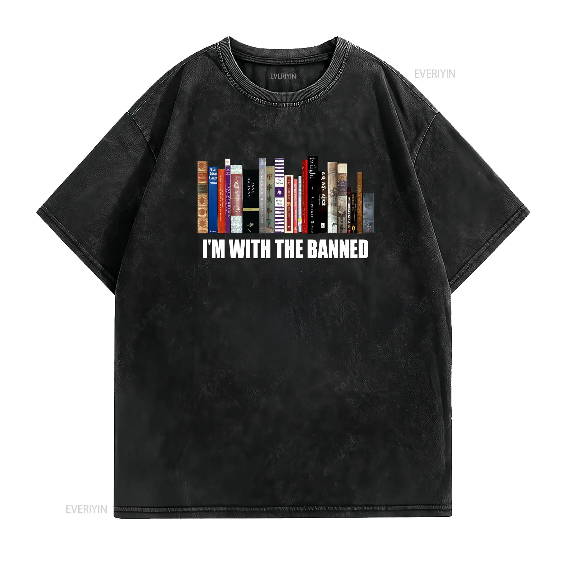 تي شيرت I'm With The Banned No - مراجعة Vintage Fashion Library وسعره