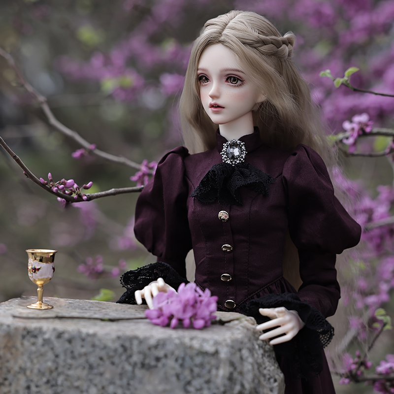 دمية إلينا BJD 1/3 جميلة أنيقة - مراجعة Vintage Fashion Collection وسعره