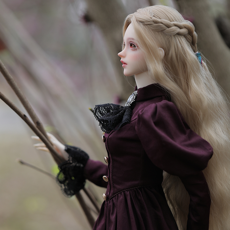 دمية إلينا BJD 1/3 جميلة أنيقة - مراجعة Vintage Fashion Collection وسعره