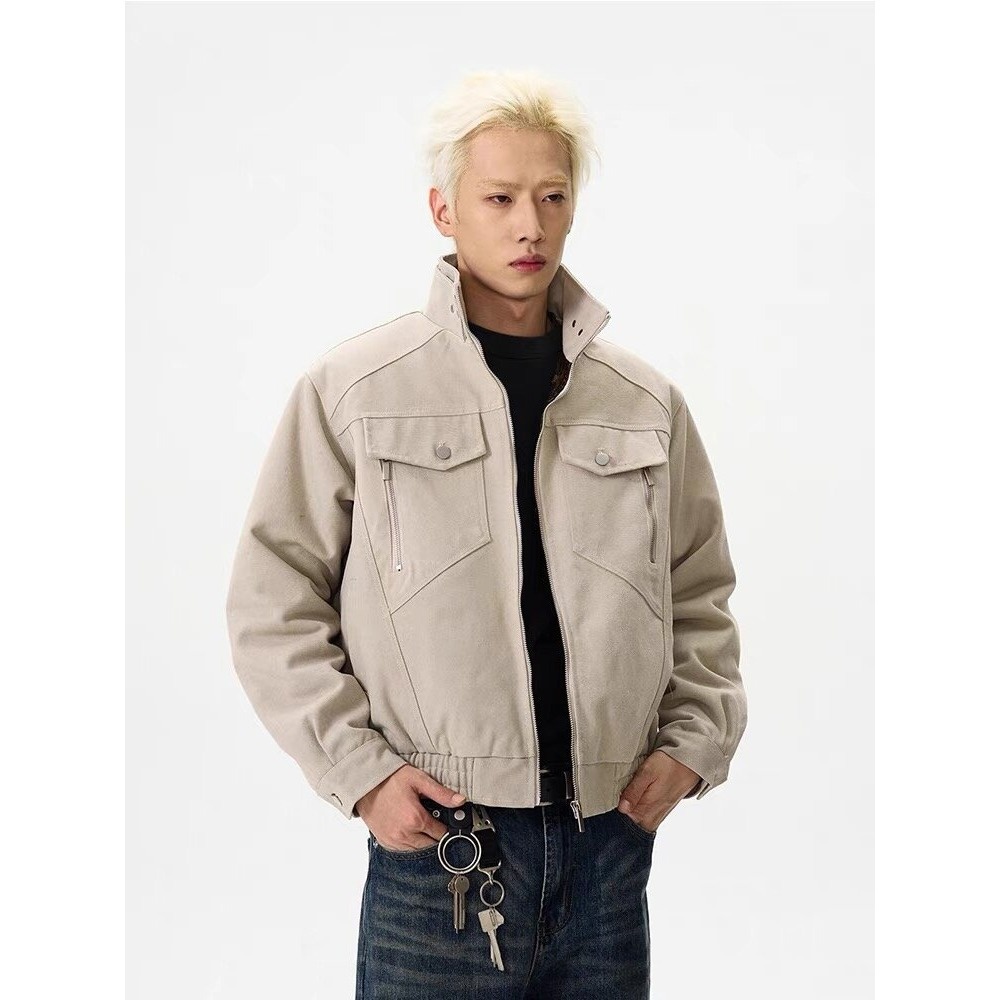 جاكيتات شتوية رجالية، معاطف رج - مراجعة Varsity Jacket Wool وسعره