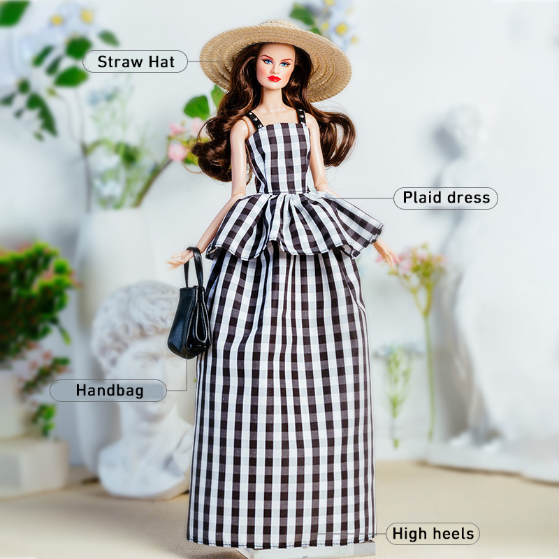 32 سنتيمتر عارضة أزياء ملابس د - مراجعة Vintage Fashion Collection وسعره