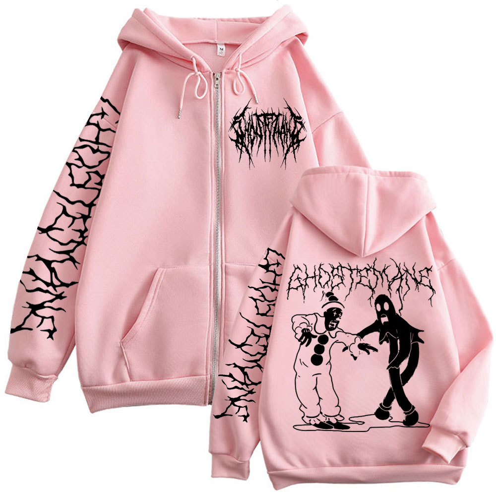 Ghostemane طباعة سستة هوديس ال - مراجعة Vintage Fashion Pop Up وسعره