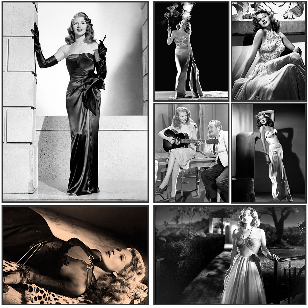 ملصق ريتا هايورث، أبيض وأسود،  - مراجعة Vintage Fashion Photography وسعره